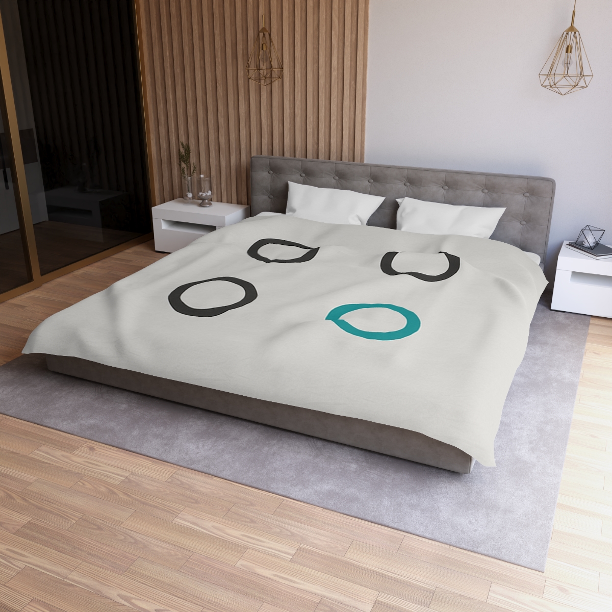 Clustered Dots With Missing Node warm winter duvets