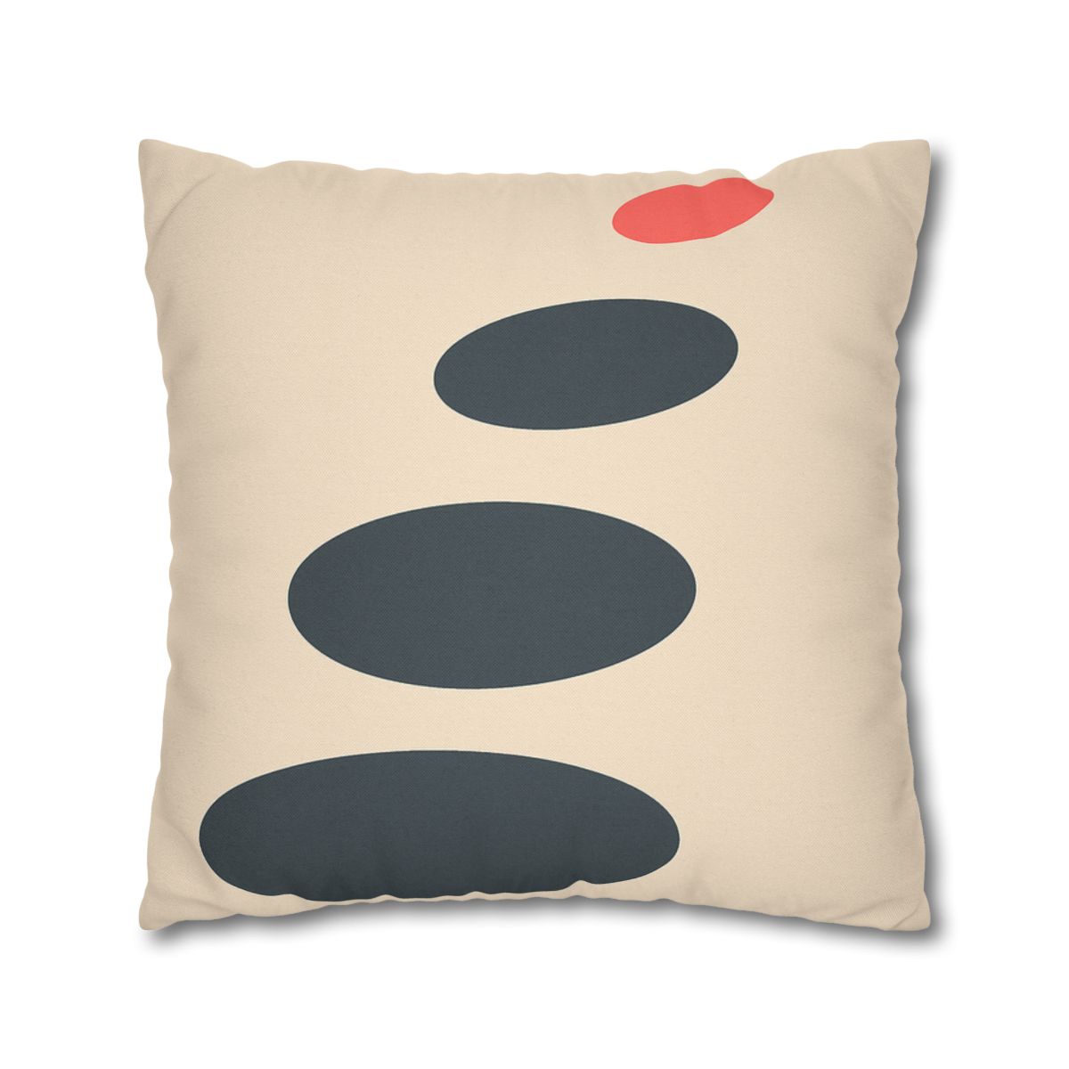 Staggered Ovals With Pause comfortable bedding pillow covers