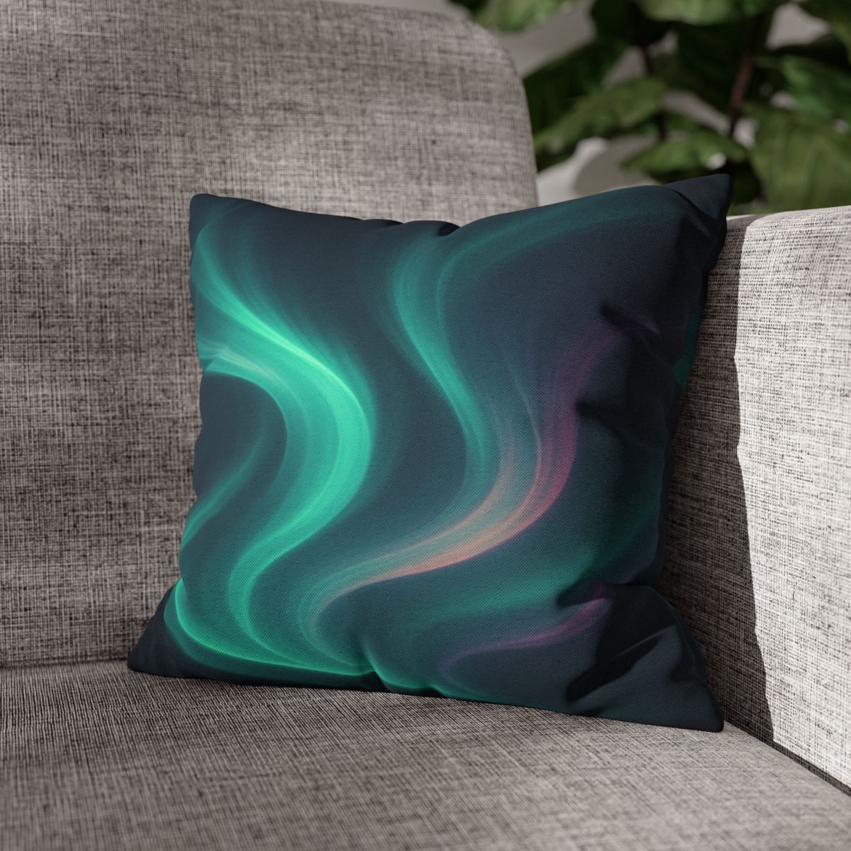 Aurora Spectrum Drift soft cotton pillow cases
