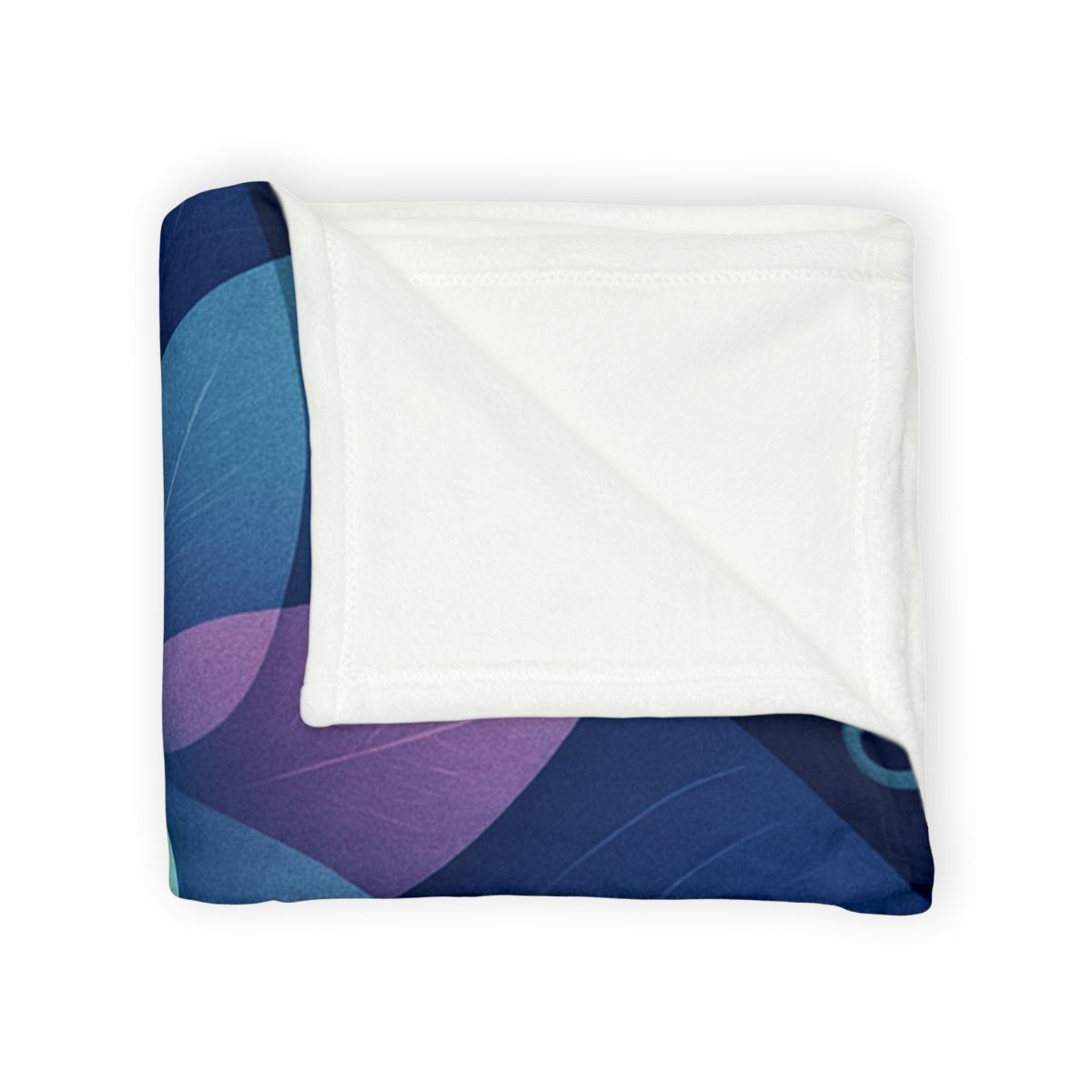 Petal Aperture Kaleidoscope personalized cozy blankets