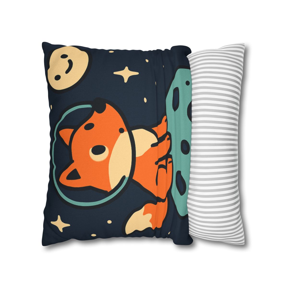 Starlight Explorer Fox unique gift pillow cases