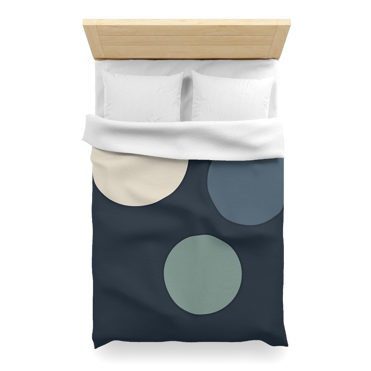 Staggered Circle Trio trendy bedroom duvets