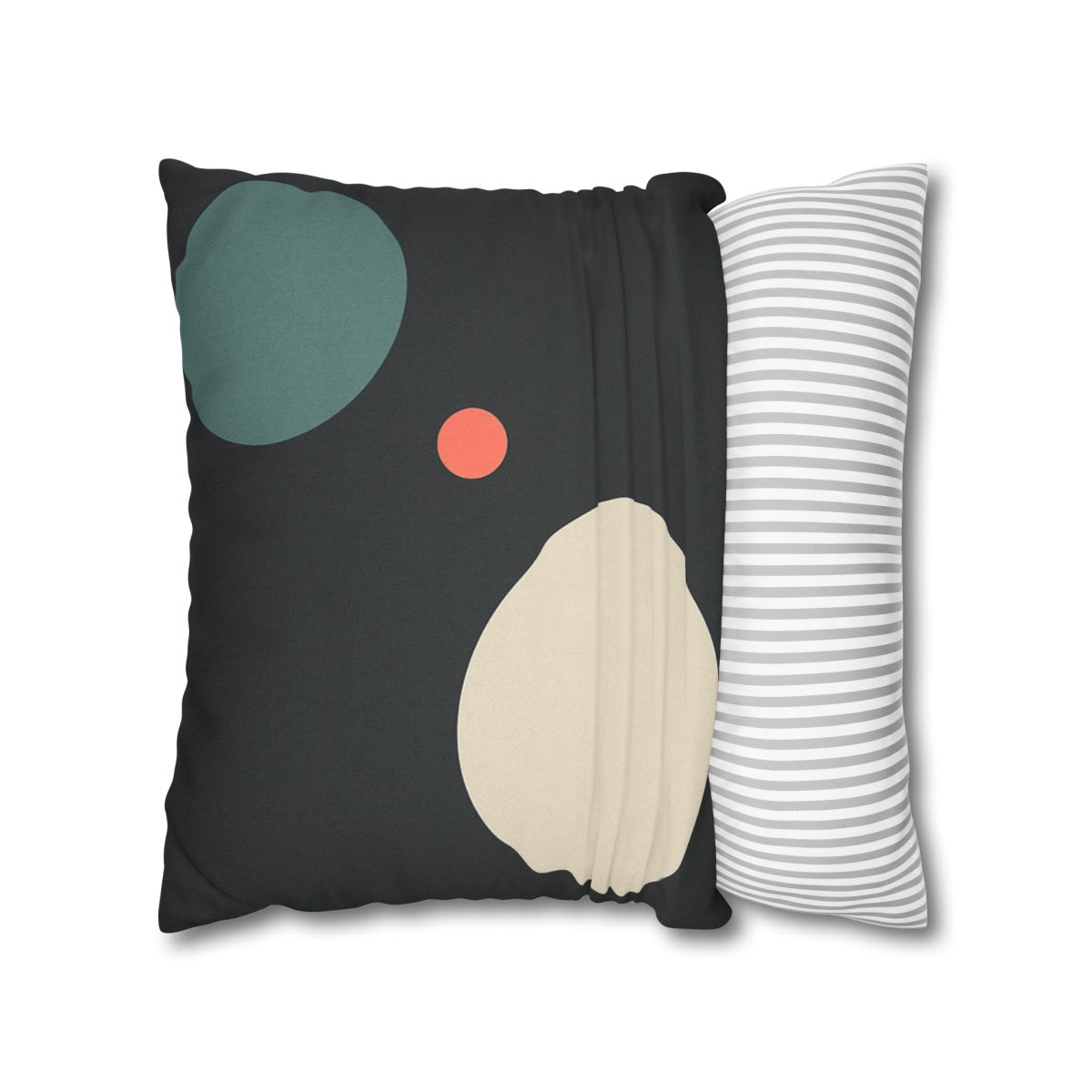 Quiet Orbit Of Three Circles trendy patterned pillow cases