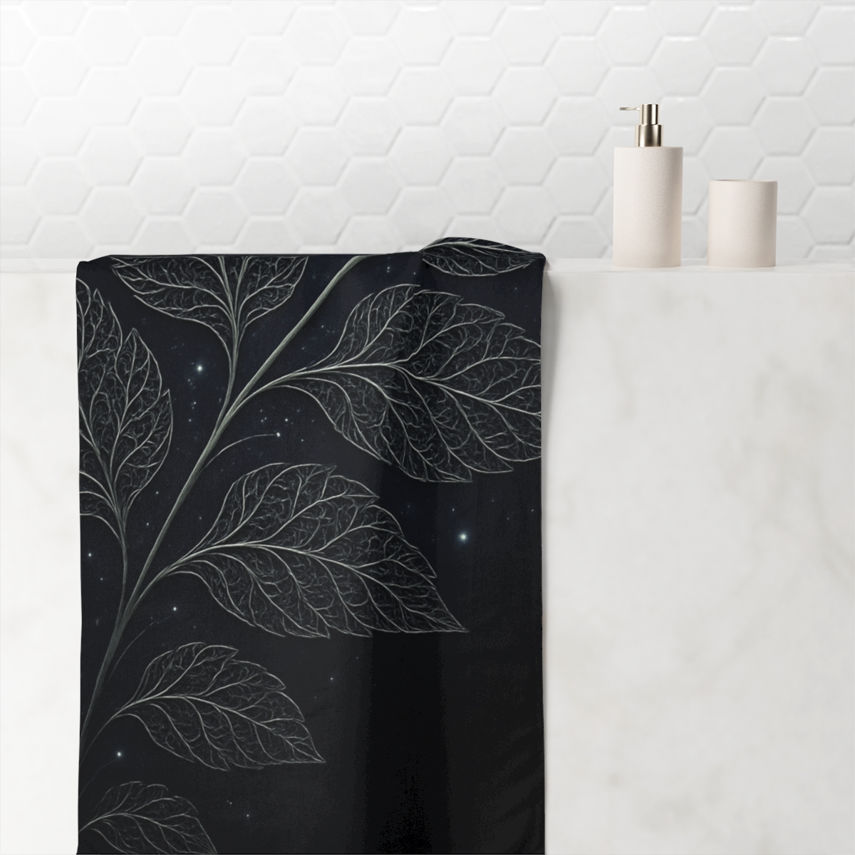 Vein Constellation Filigree stylish beach towels