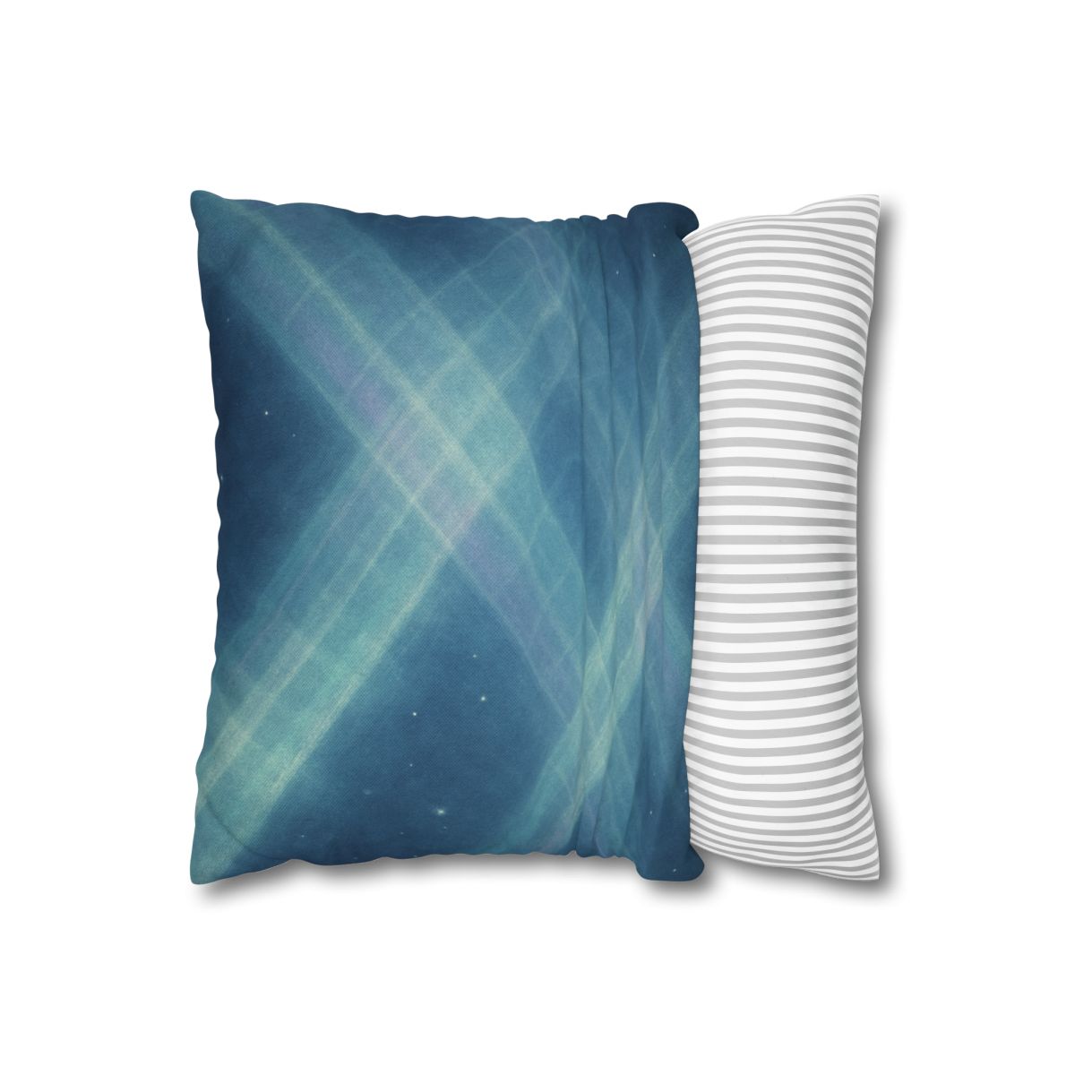 Aurora Lattice Drift soft cotton pillow cases
