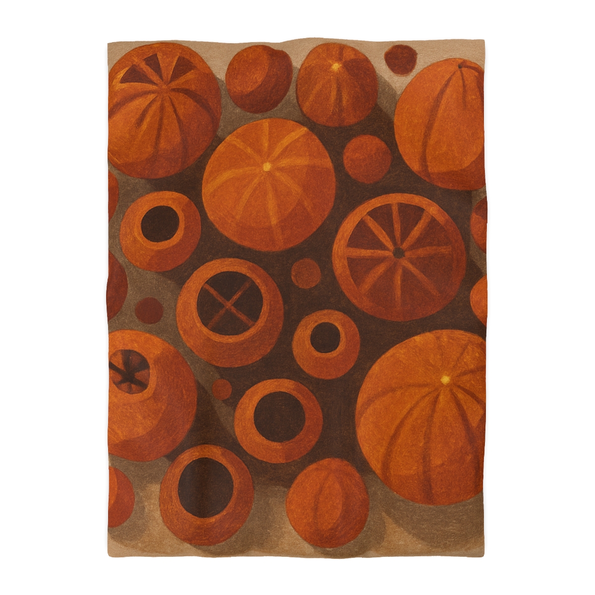 Seed Pod Cluster Mosaic duvets for gifts