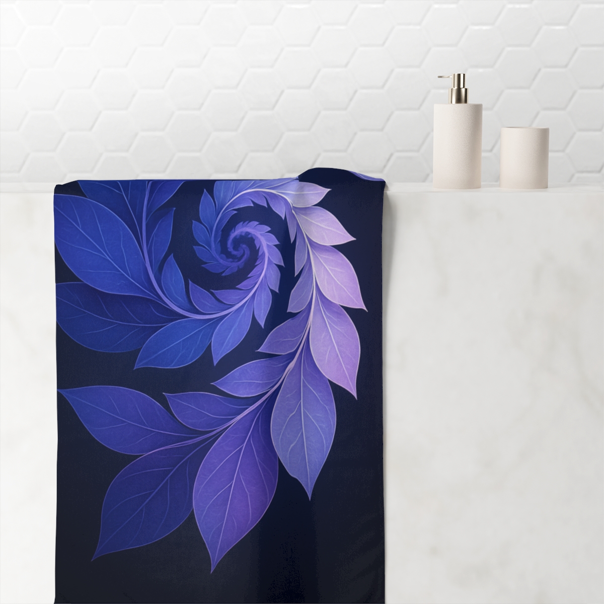 Petal Prism Helix stylish beach towels