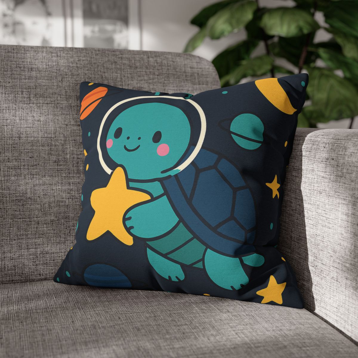 Starlight Space Turtle stylish decorative pillowcases