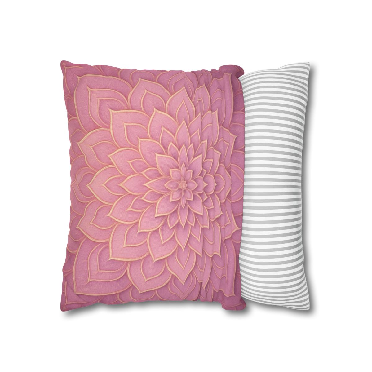 Petal Mandala Radiance unique gift pillow cases