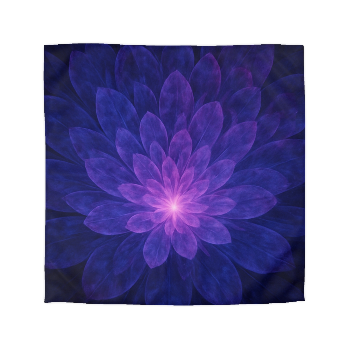 Nebula Petal Radiance designer printed duvets