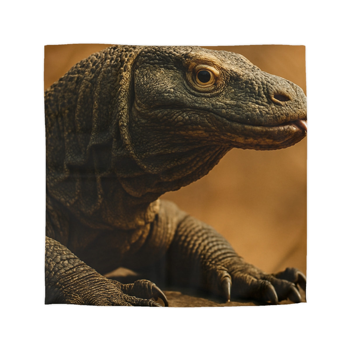 Ancient Sentinel Komodo Dragon trendy bedroom duvets