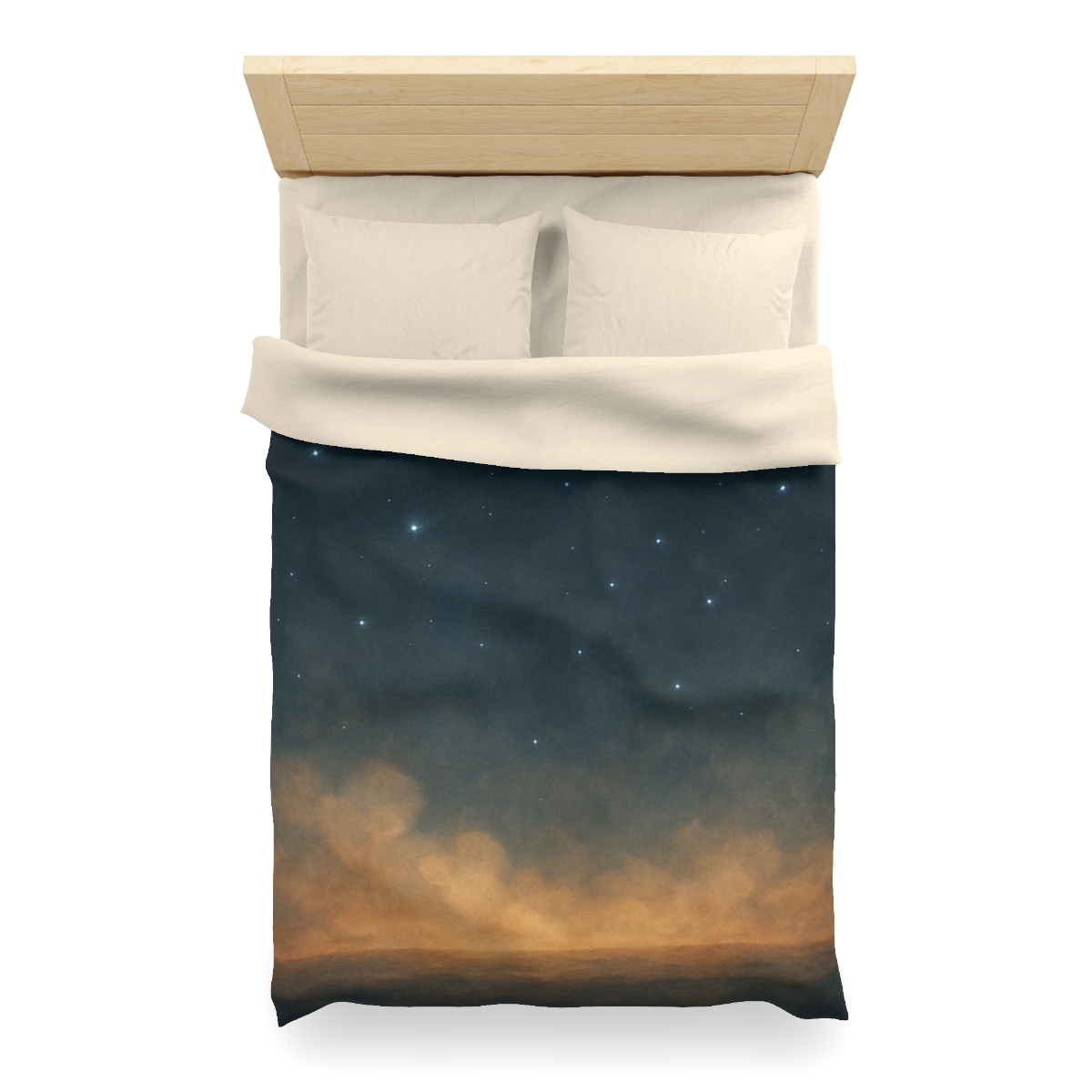 Starlit Dust Horizon personalized bedding duvets