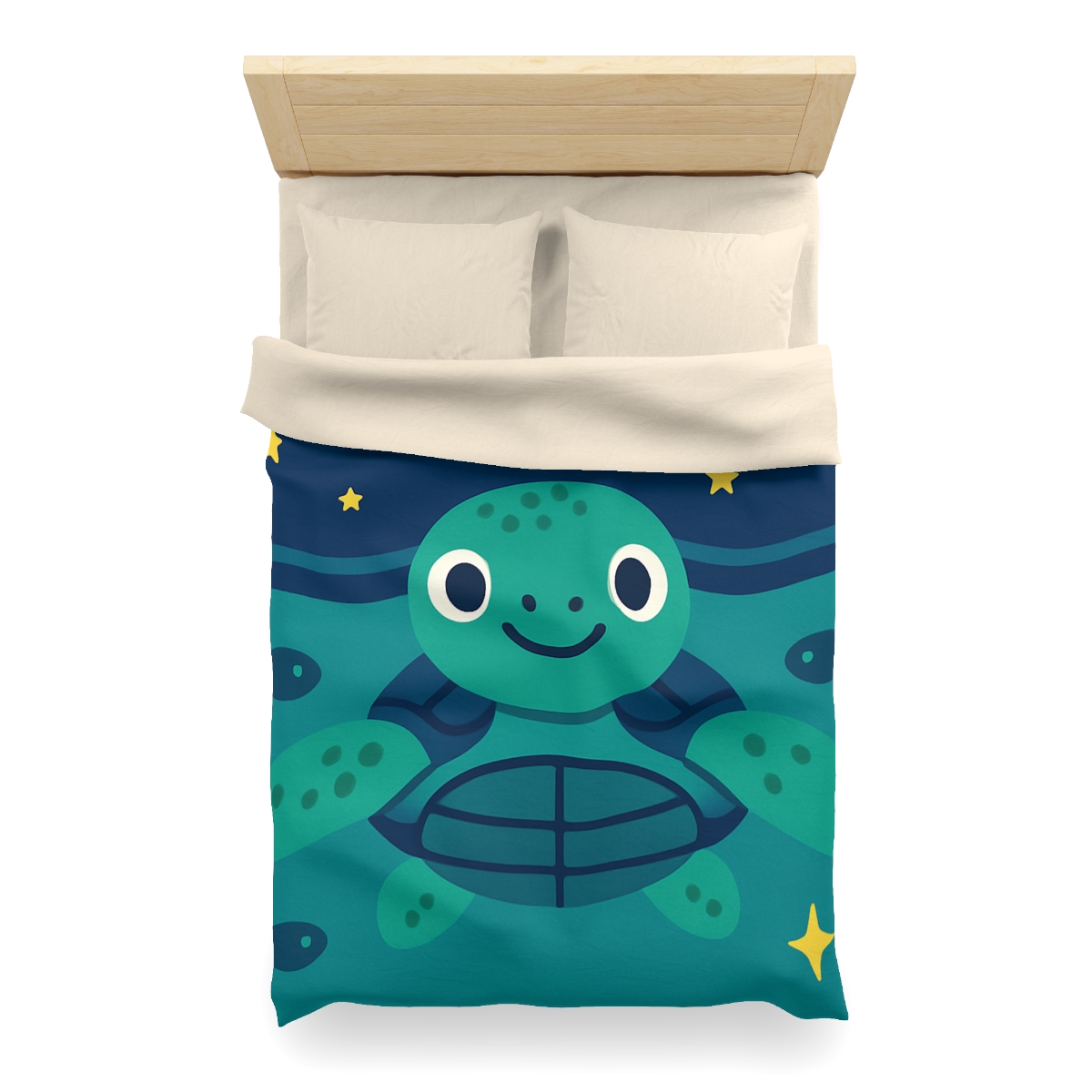Starlight Sea Turtle unique patterned duvets