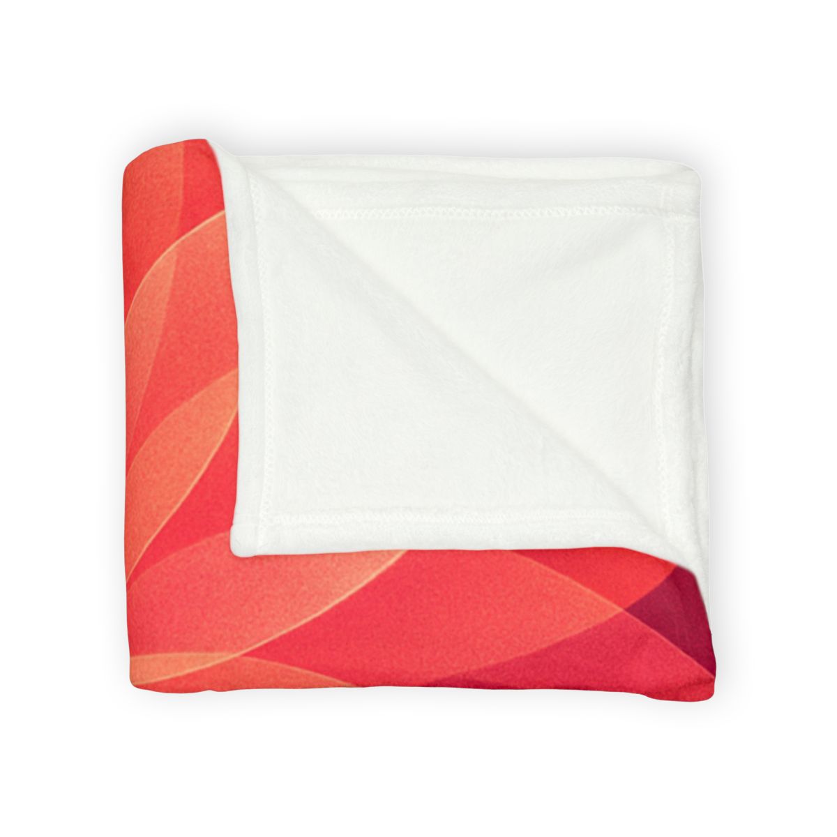 Petal Prism Overlap stylish throw blankets