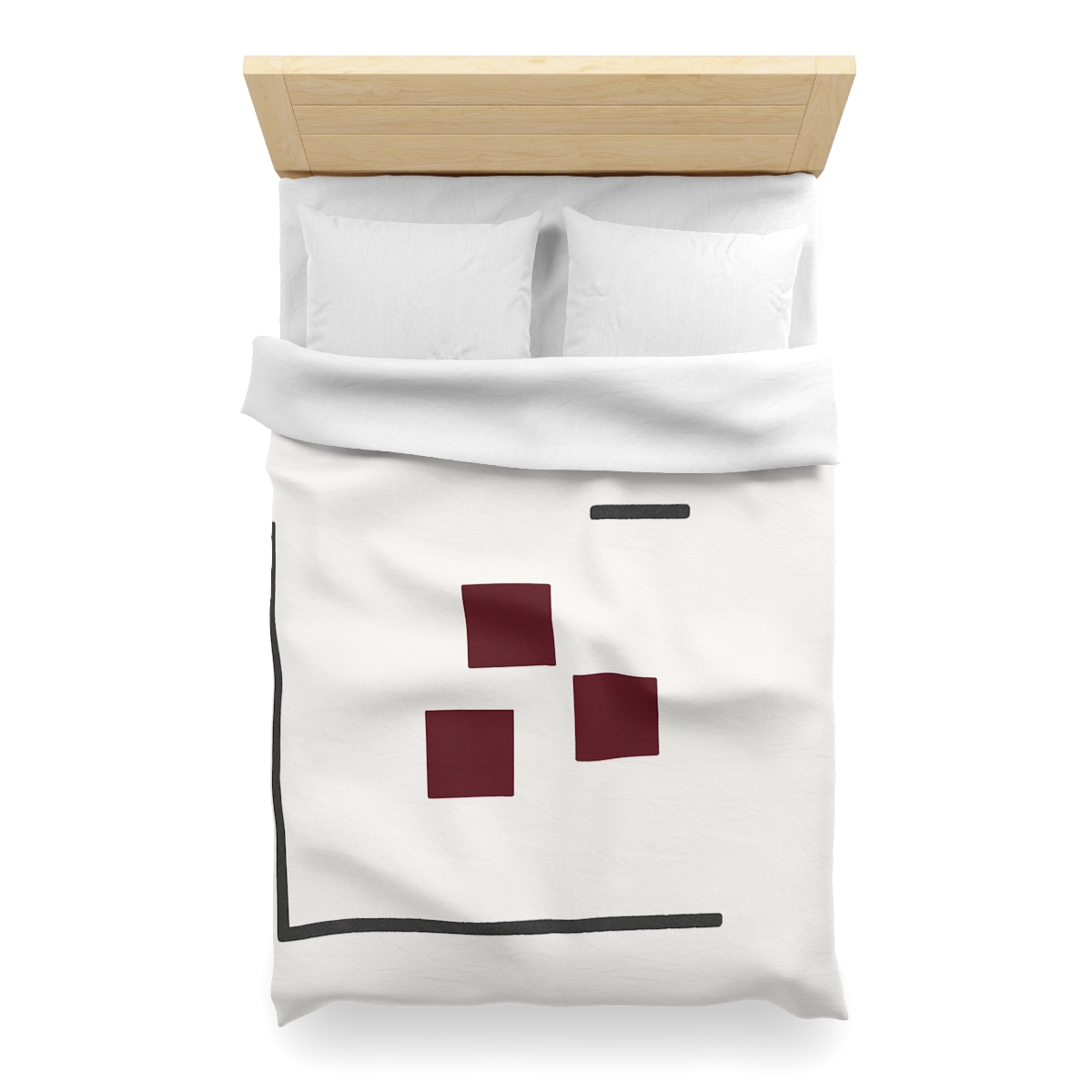 Corner Frame And Quiet Cluster soft comforter duvets