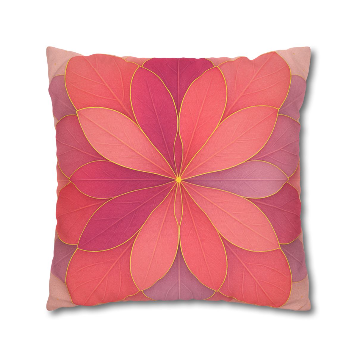 Petal Prism Overlap unique gift pillow cases