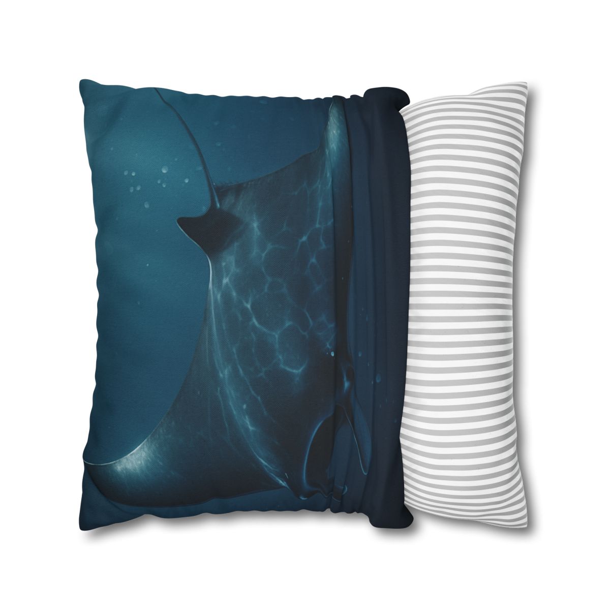 Starlit Surge Manta Ray unique gift pillow cases