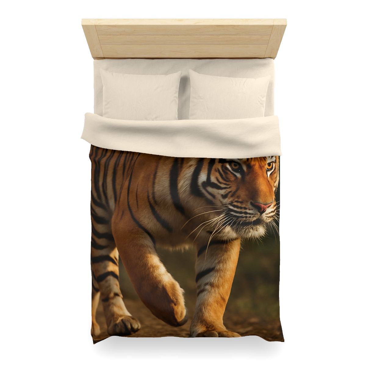 Forest Stalker Bengal Tiger custom duvets