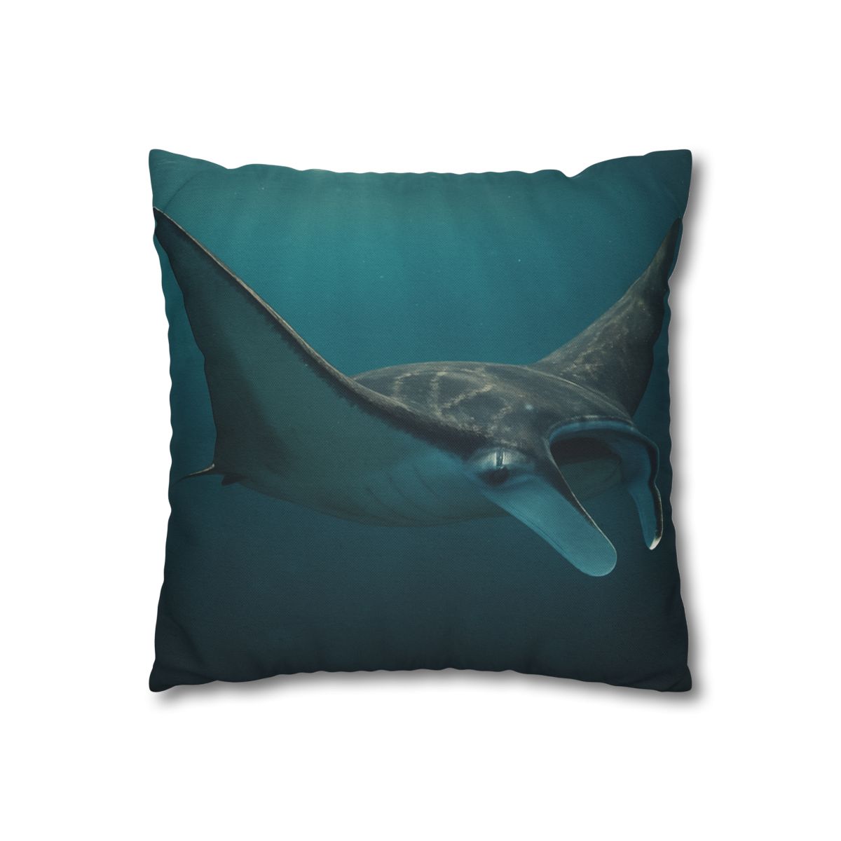 Starlit Drift Manta Ray designer print pillow cases