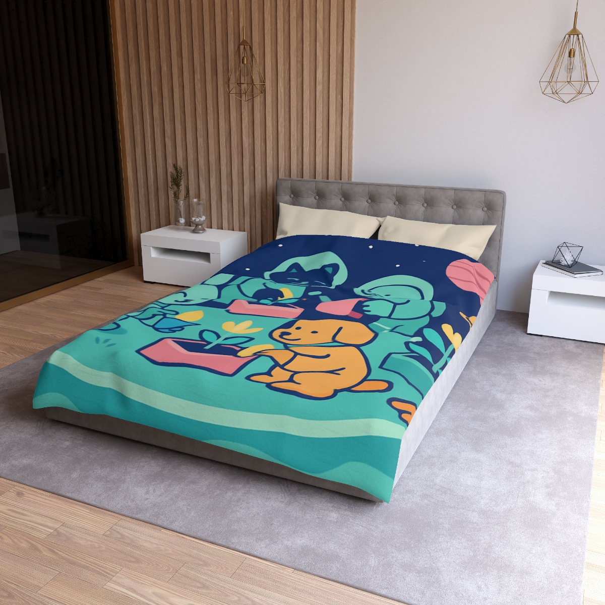 Galactic Gardeners duvets for gifts