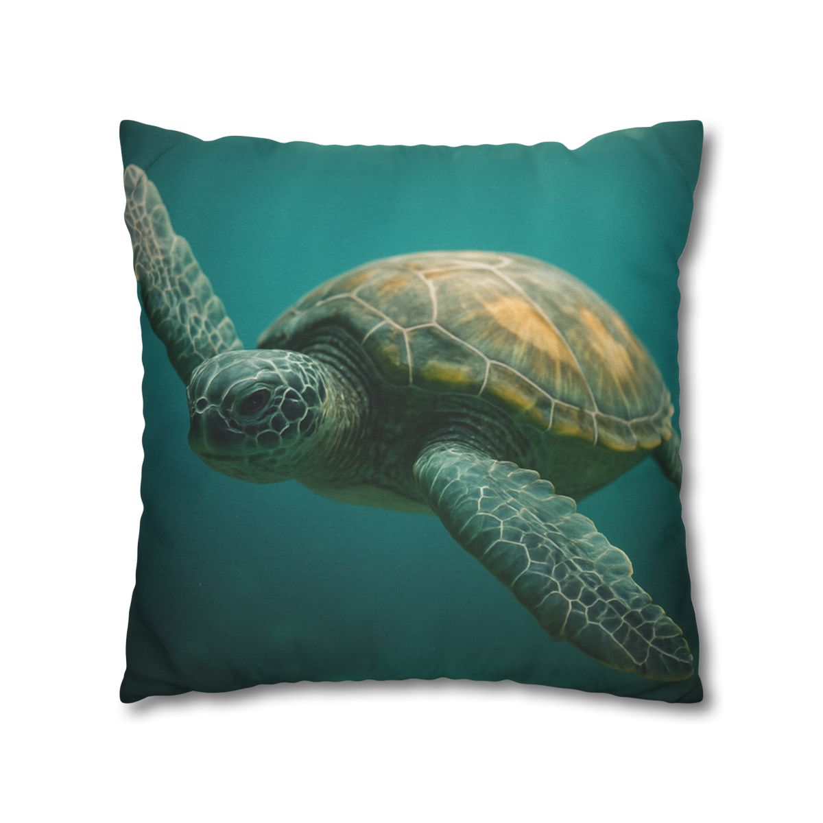 Comet Guard Green Sea Turtle custom pillow cases