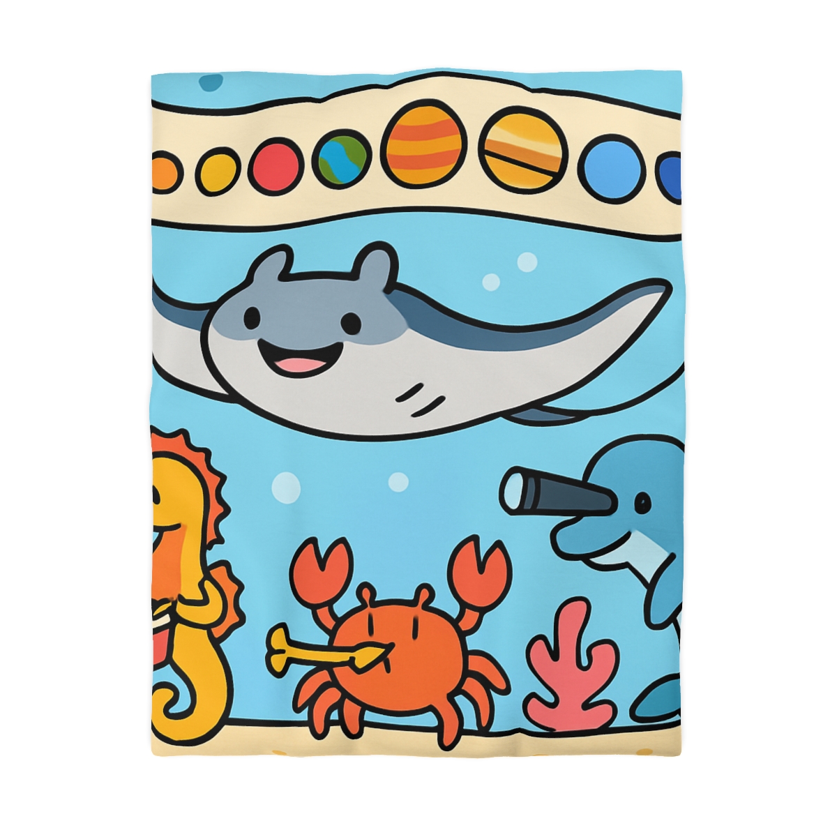 Rainbow Reef Planet Parade duvets for gifts