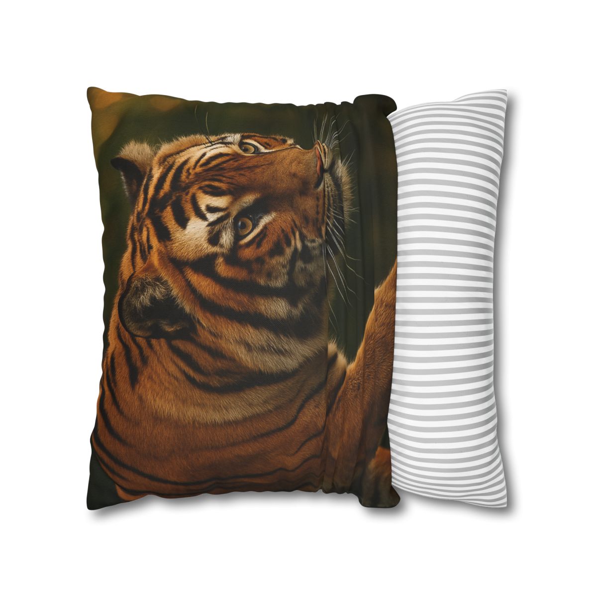 Forest Stalker Bengal Tiger custom pillow cases