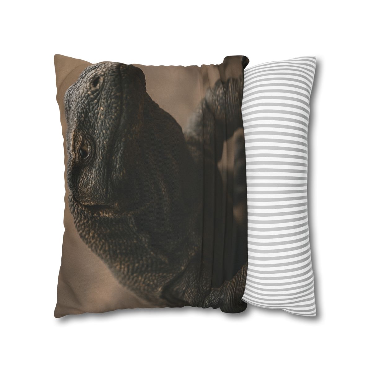 Ancient Sentinel Komodo Dragon trendy patterned pillow cases