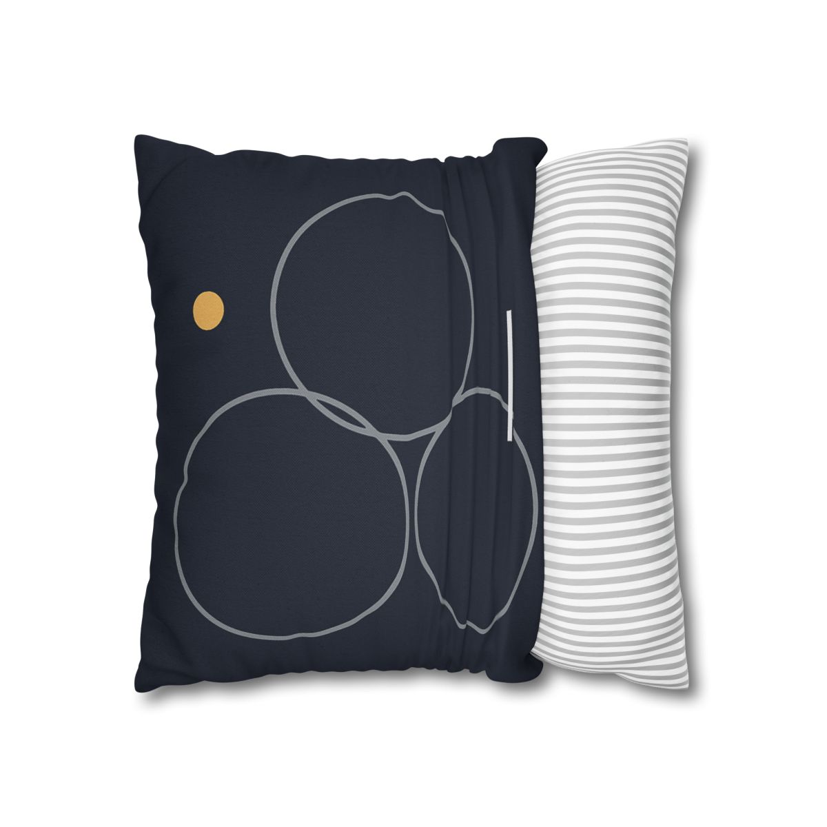Three Rings With Shared Tangent Bar unique gift pillow cases