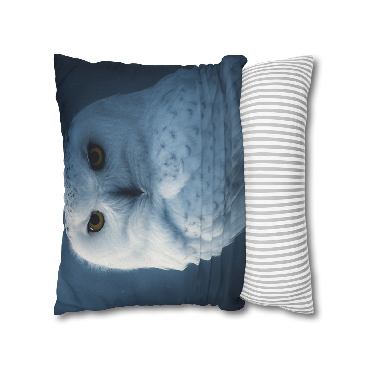Midnight Watch Snowy Owl stylish decorative pillowcases