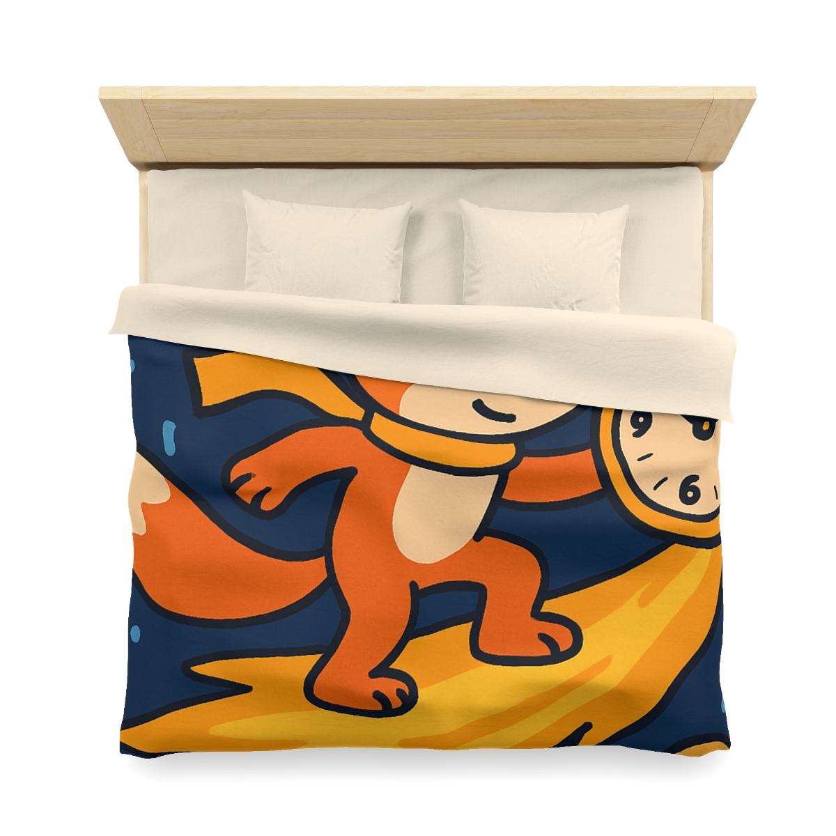 Time Traveling Comet Fox stylish duvet covers