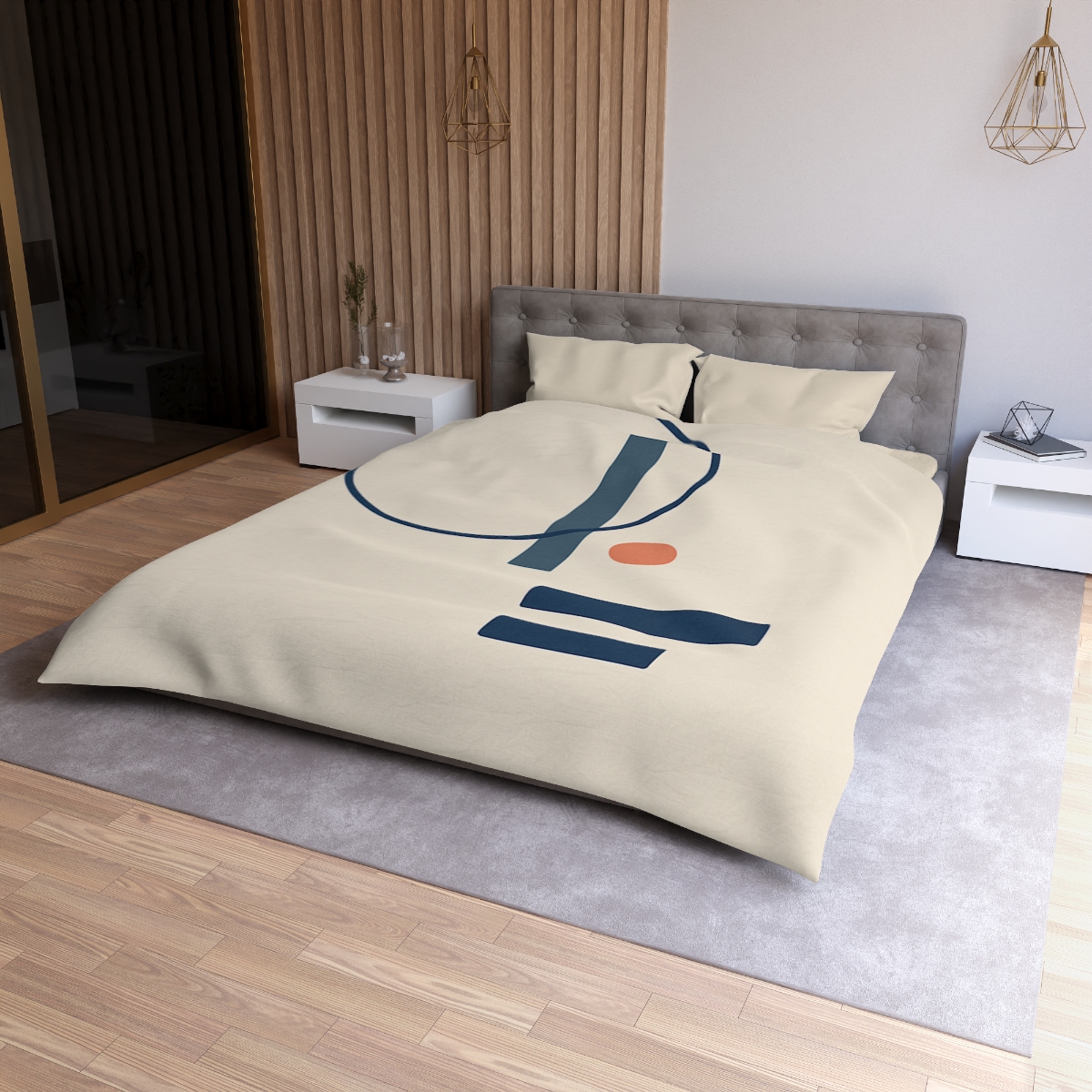 Quiet Orbit With Split Bars warm winter duvets