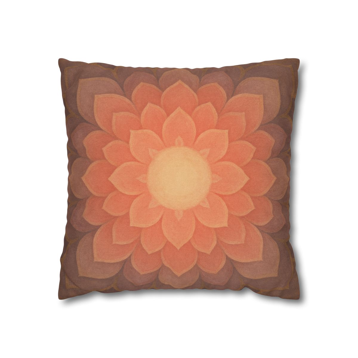 Petal Mandala Overlay stylish decorative pillowcases