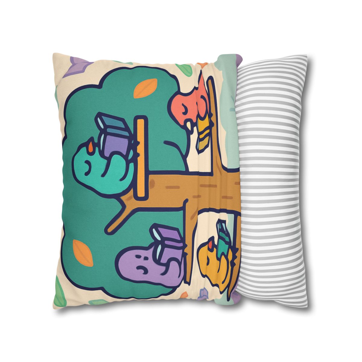 Library Of Magical Birds personalized pillow covers
