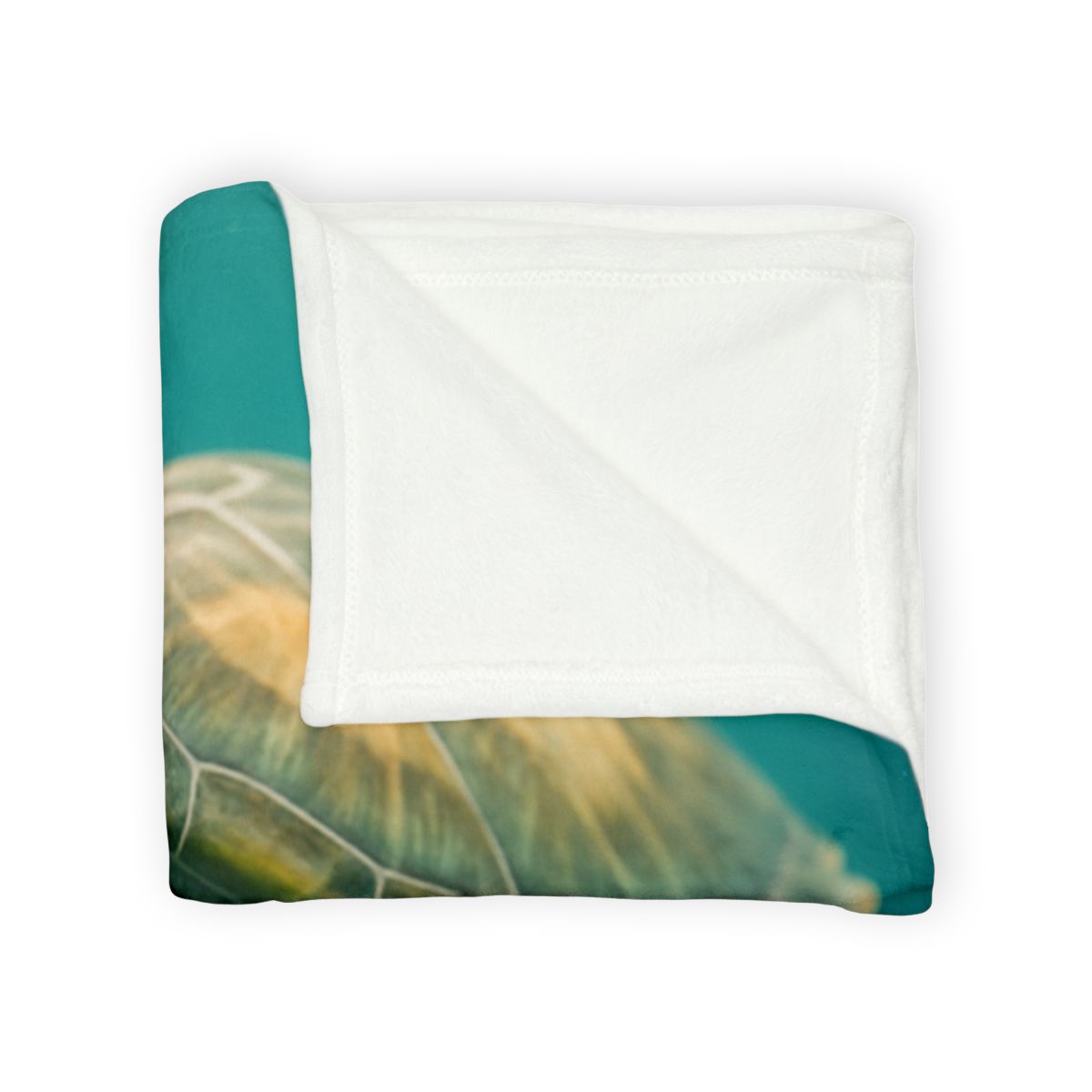 Comet Guard Green Sea Turtle custom blankets