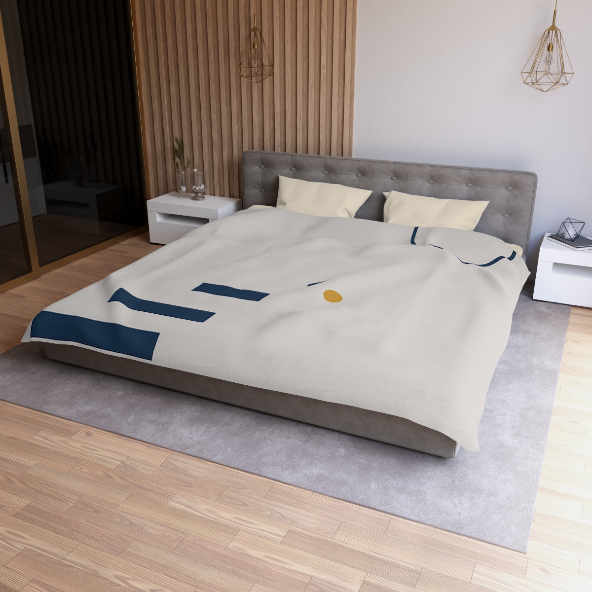 Sparse Constellation Step And Ring soft comforter duvets