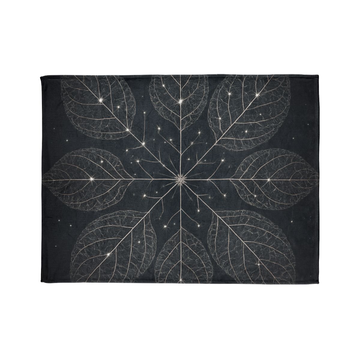 Veinwork Star Map Lace soft fleece blankets