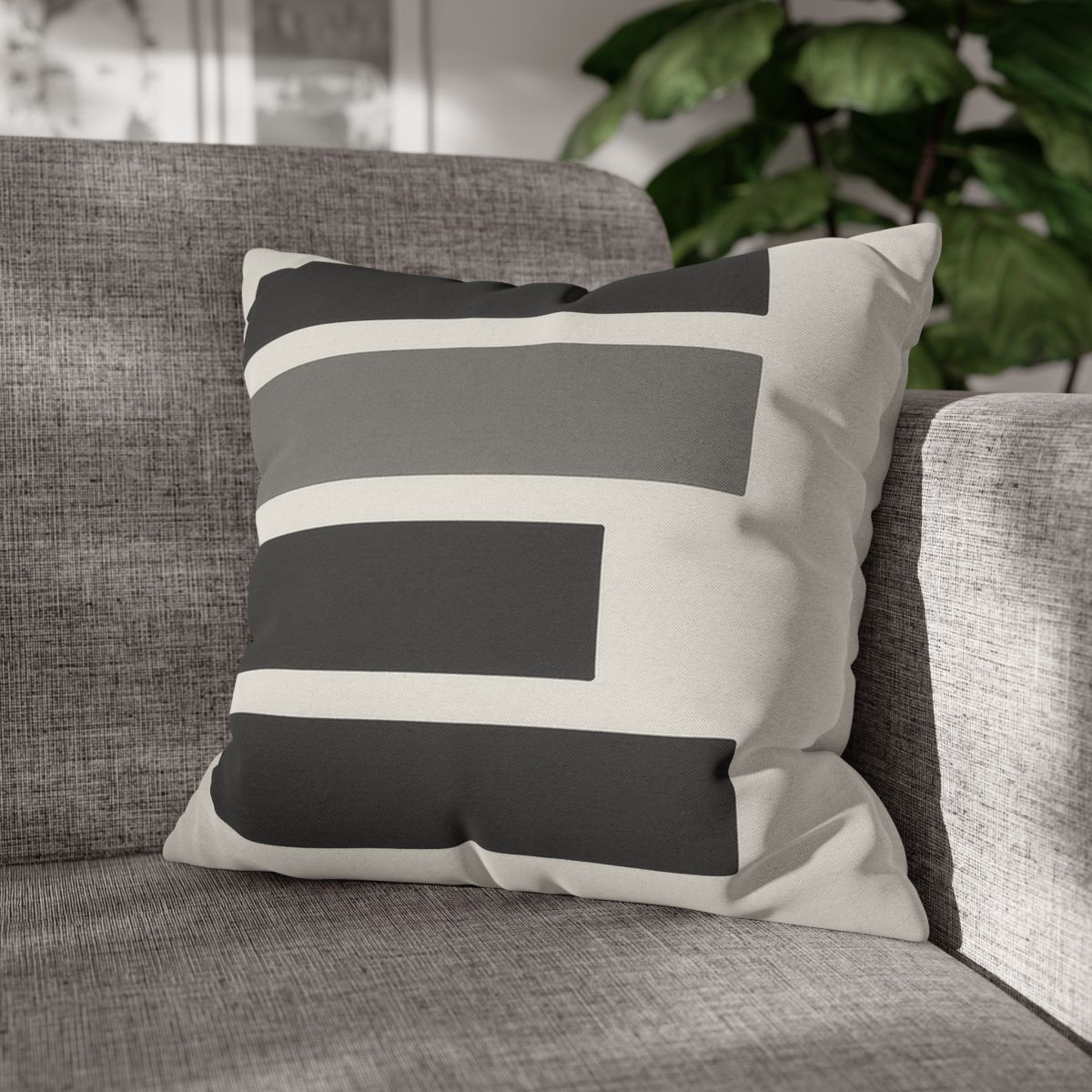 Stacked Bars With Open Gap custom pillow cases