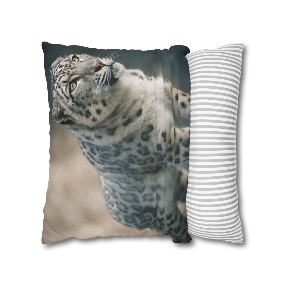 Mist Veil Snow Leopard comfortable bedding pillow covers