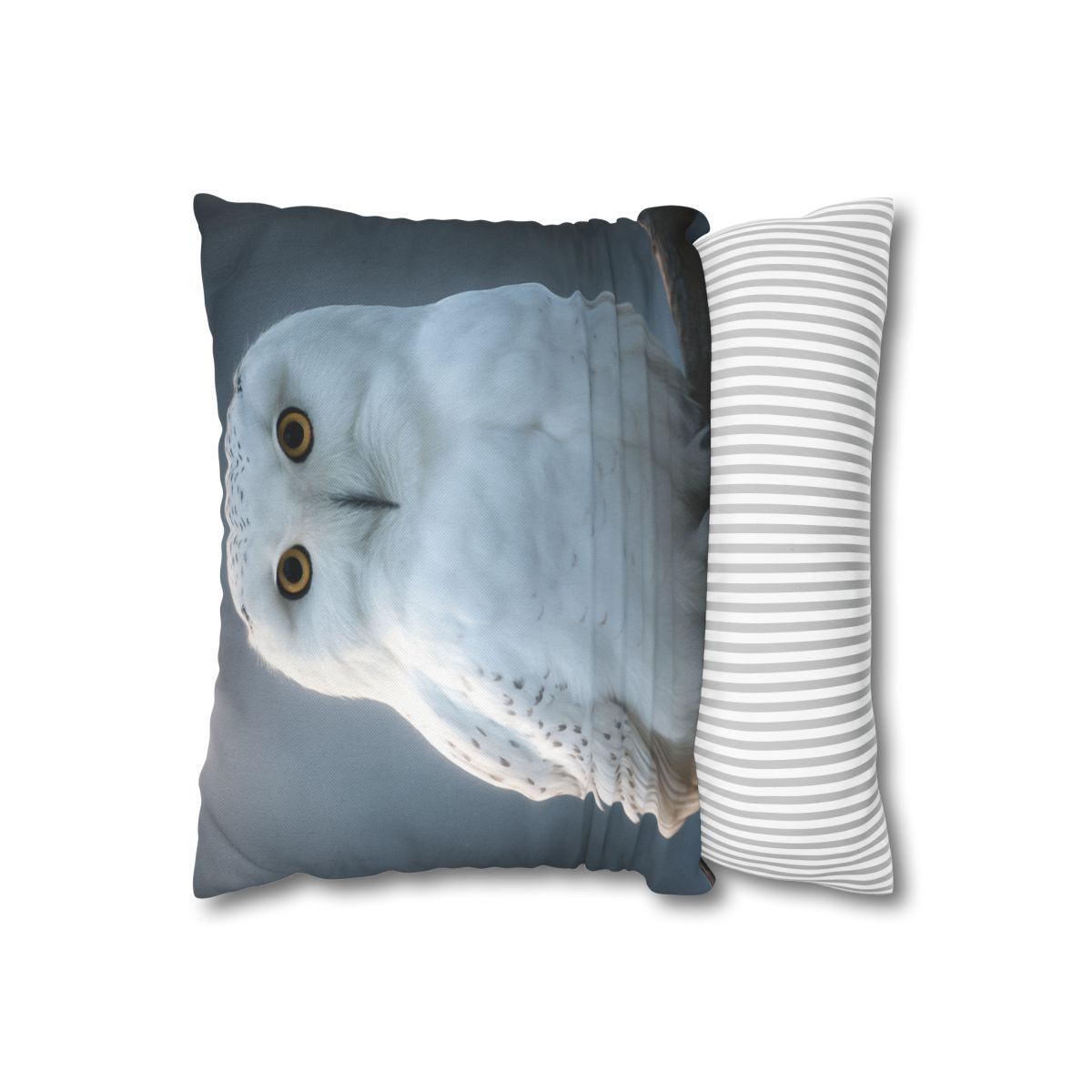 Twilight Watcher Snowy Owl custom pillow cases