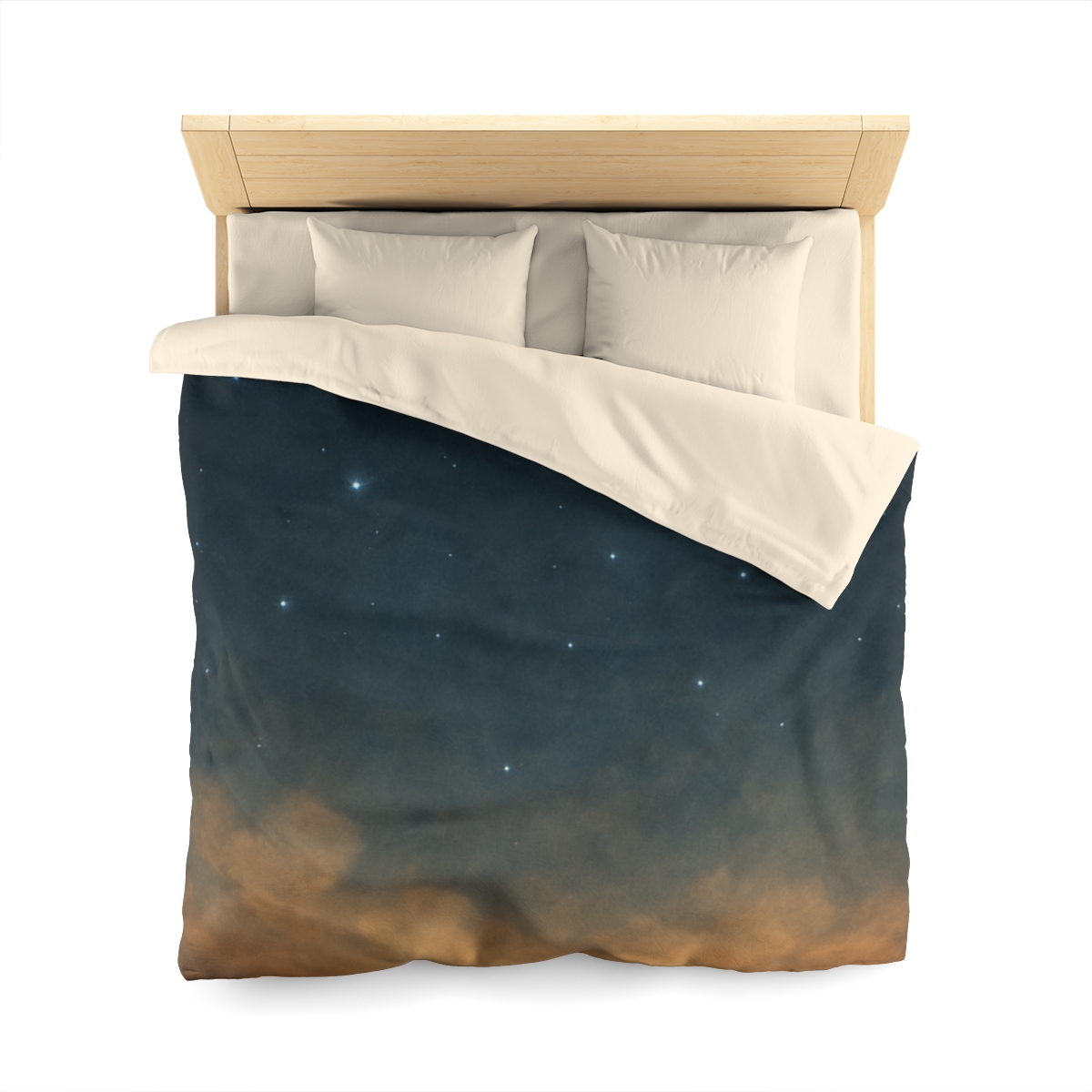 Starlit Dust Horizon personalized bedding duvets