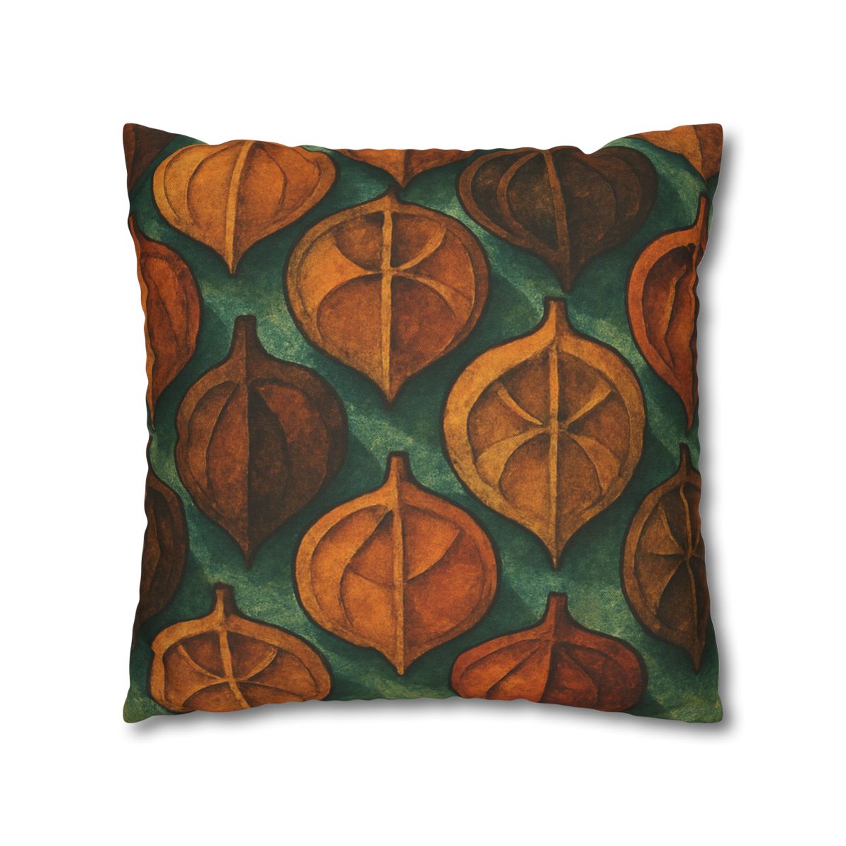 Seed Pod Cluster Mosaic soft cotton pillow cases