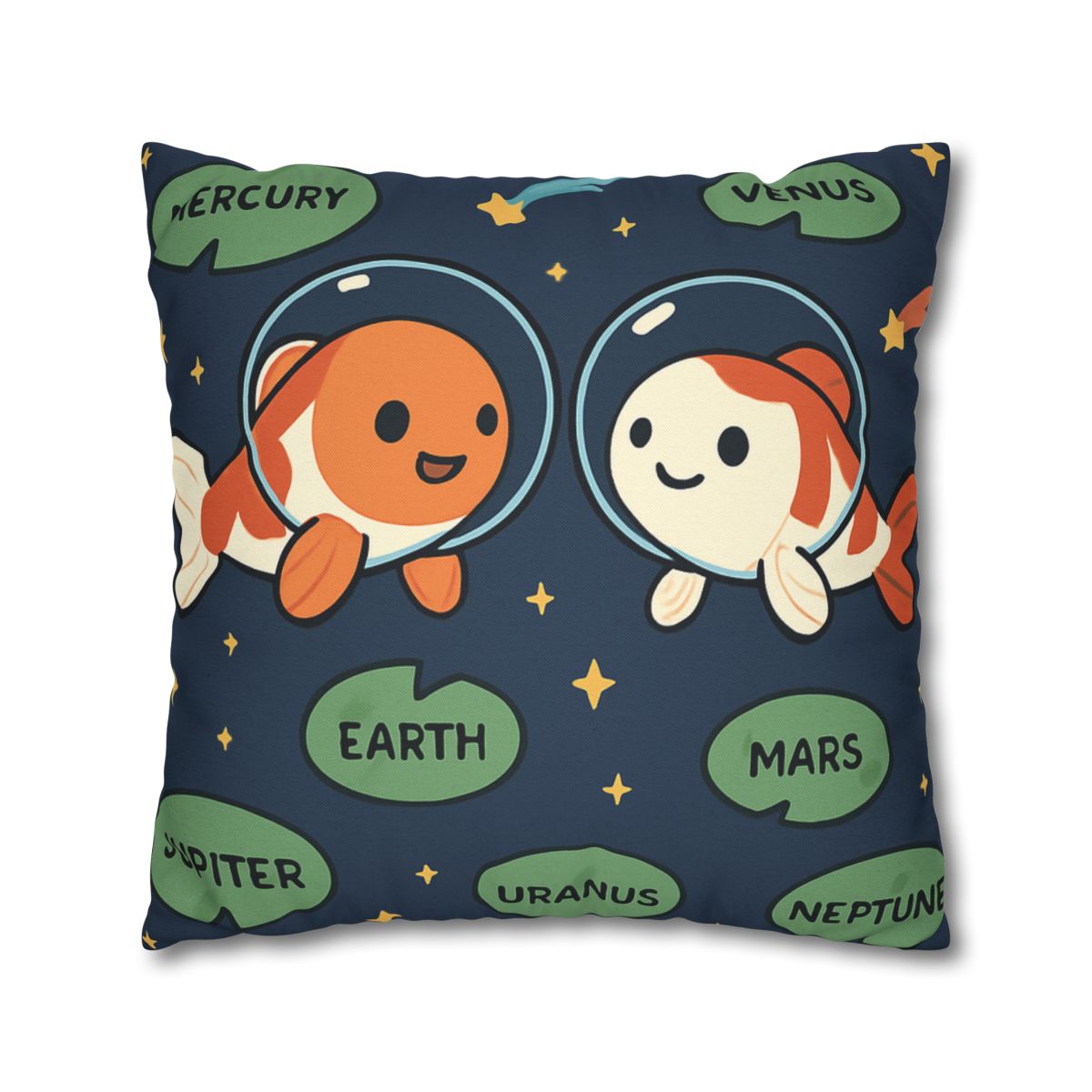 Cosmic Koi Classroom trendy patterned pillow cases