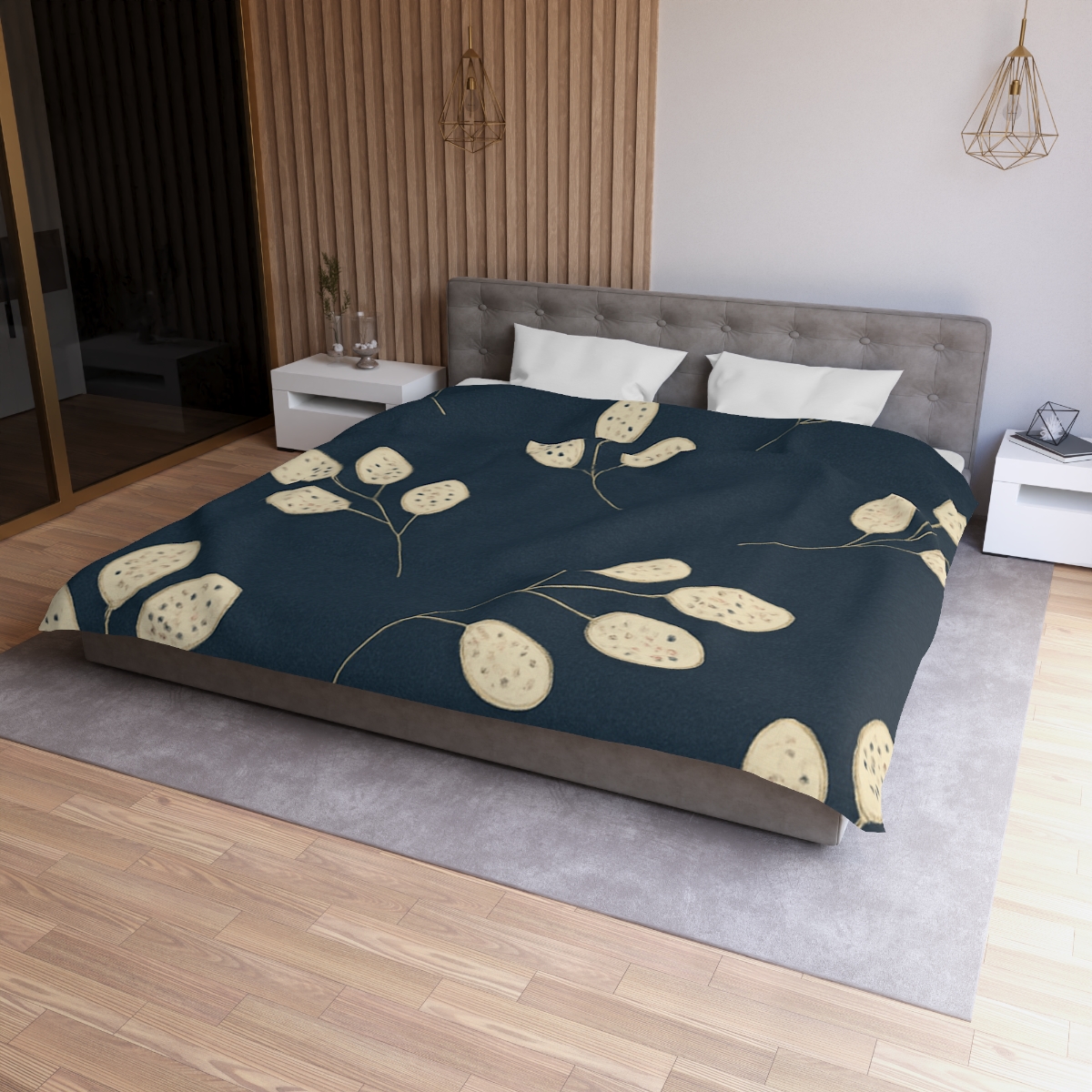 Seed Pod Constellation Dots stylish duvet covers