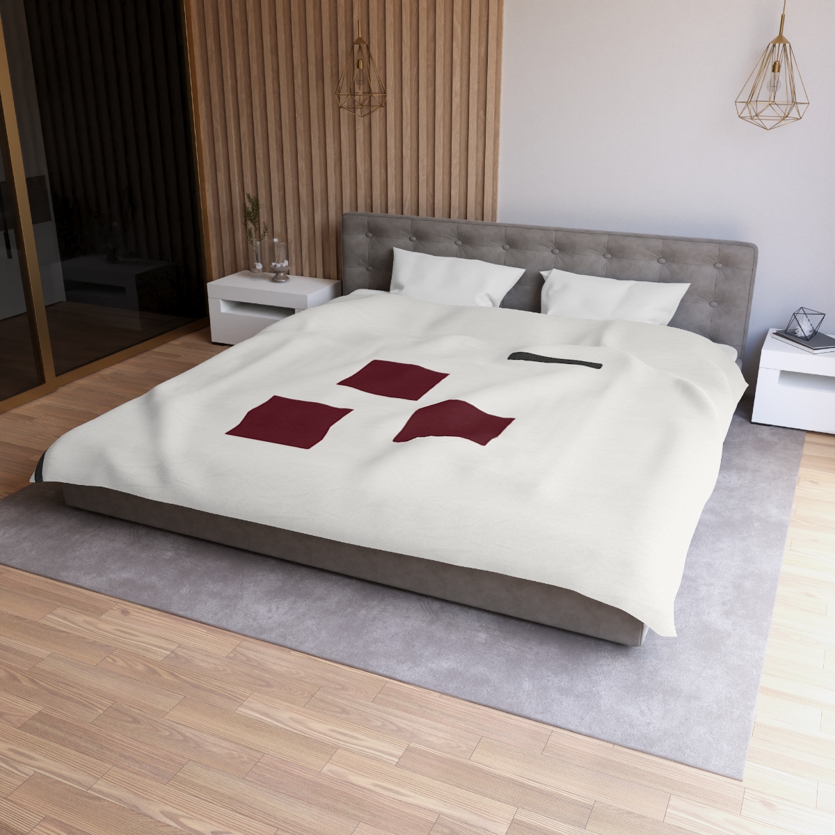 Corner Frame And Quiet Cluster soft comforter duvets