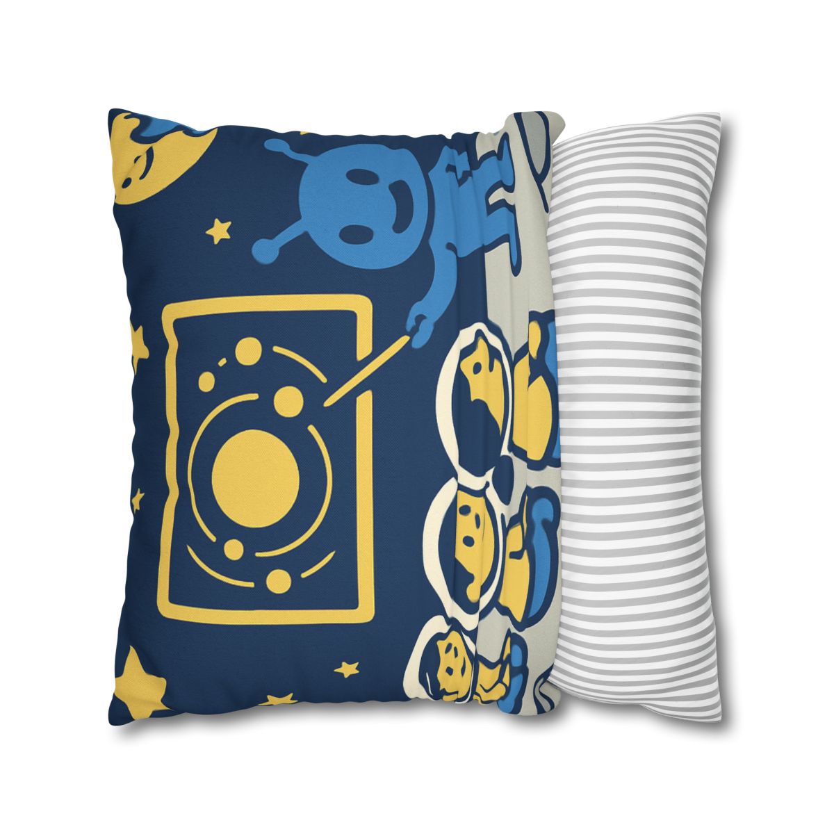 Celestial Classroom On The Moon comfortable bedding pillow covers