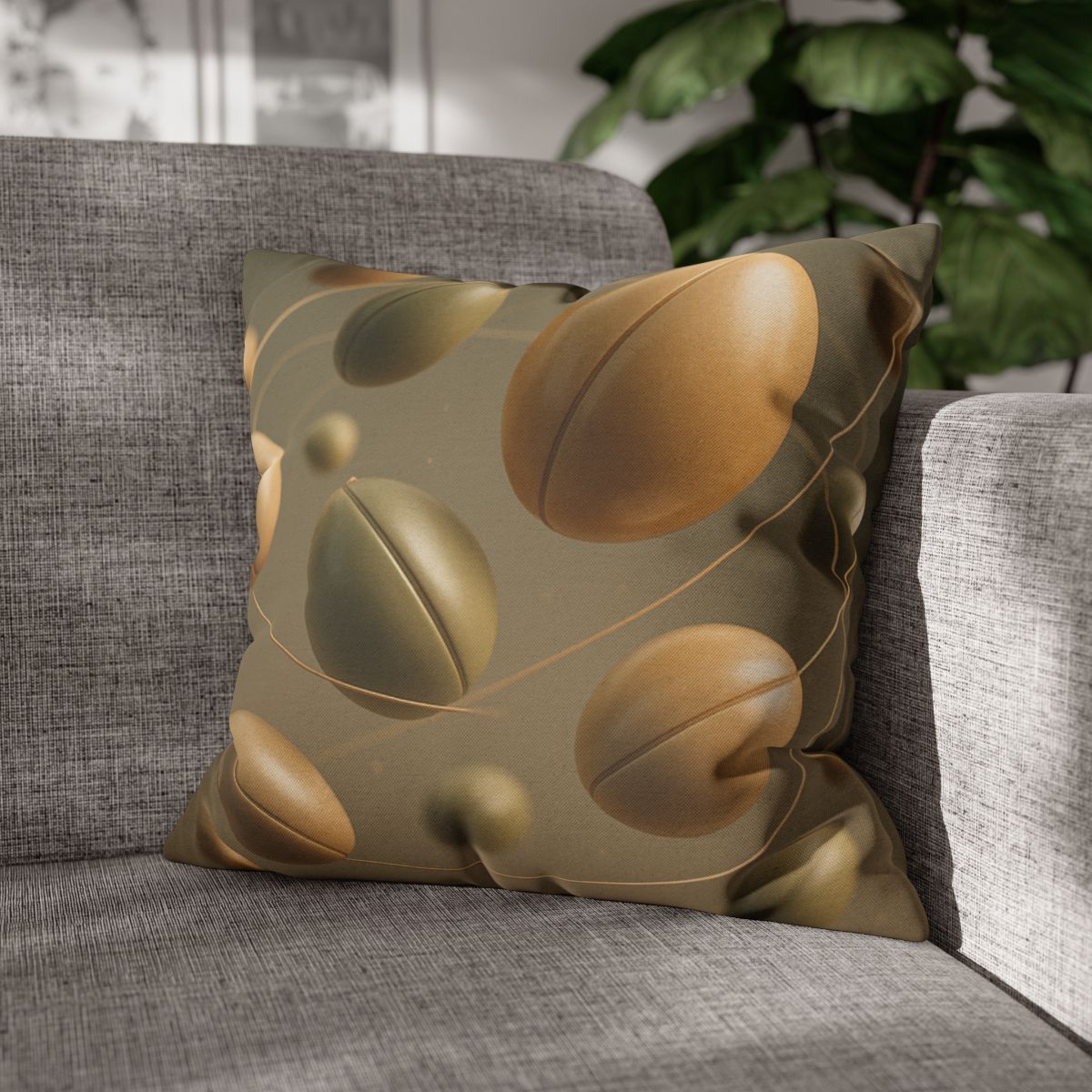 Seed Pod Orbit Cluster custom pillow cases
