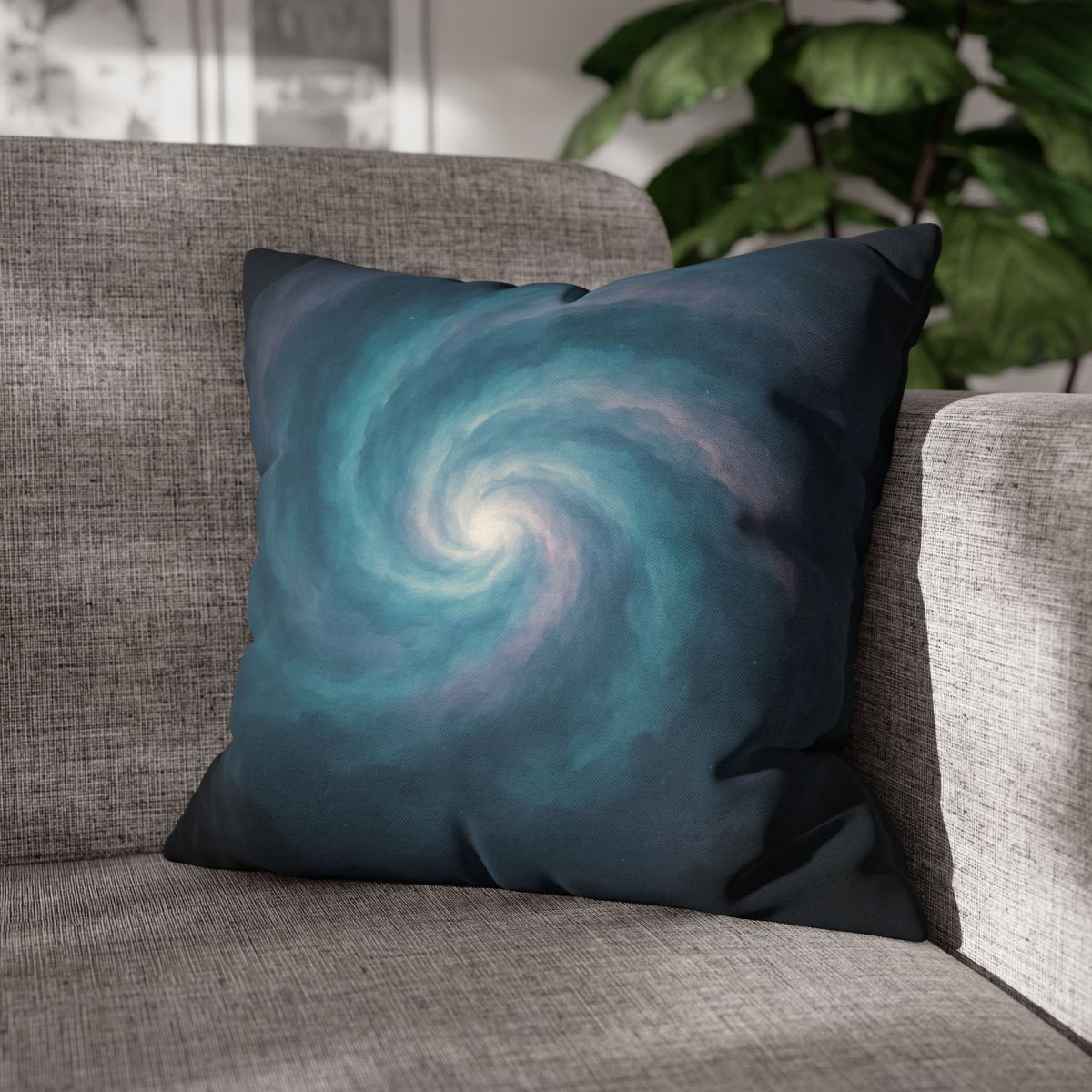 Nebula Spiral Haze trendy patterned pillow cases