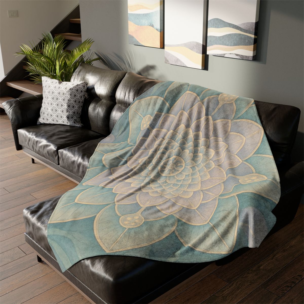 Petal Lattice Mandala unique gift blanketscustom blankets