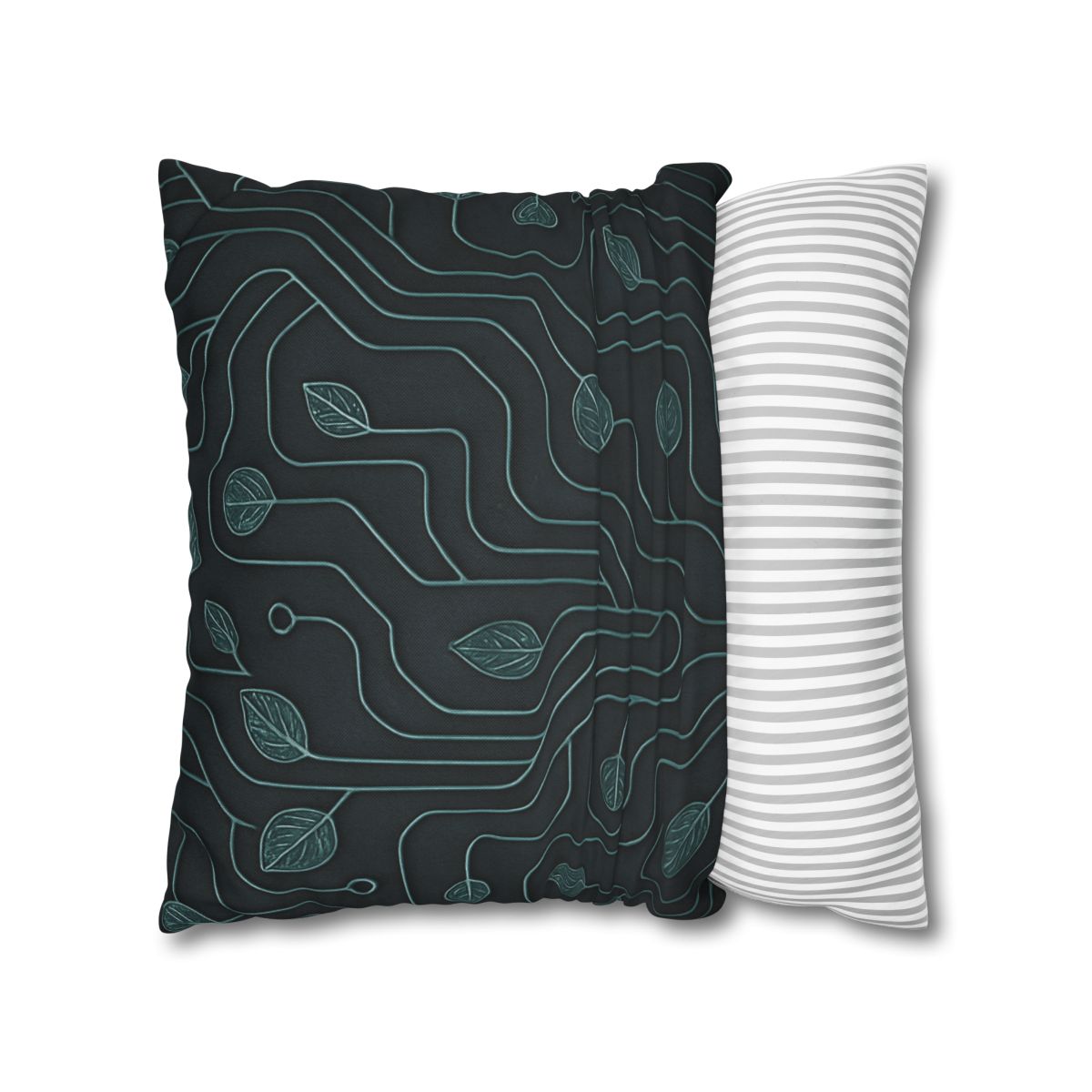 Vine Circuit Filigree stylish decorative pillowcases